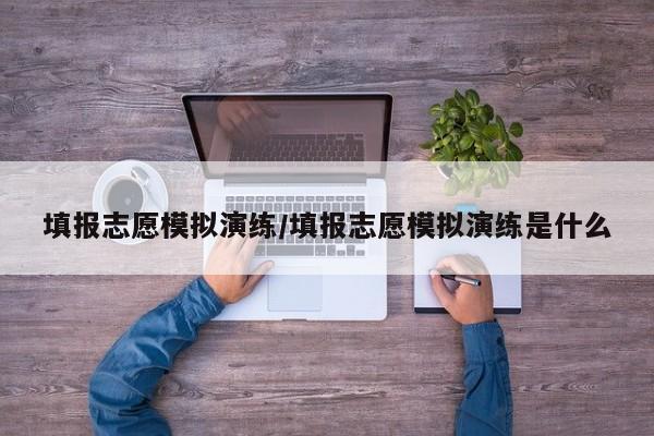 填报志愿模拟演练/填报志愿模拟演练是什么
