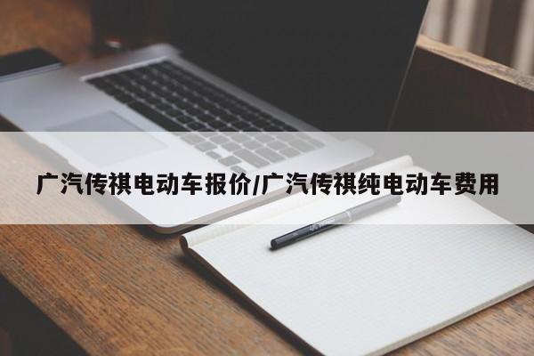 广汽传祺电动车报价/广汽传祺纯电动车费用