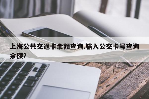 上海公共交通卡余额查询.输入公交卡号查询余额?